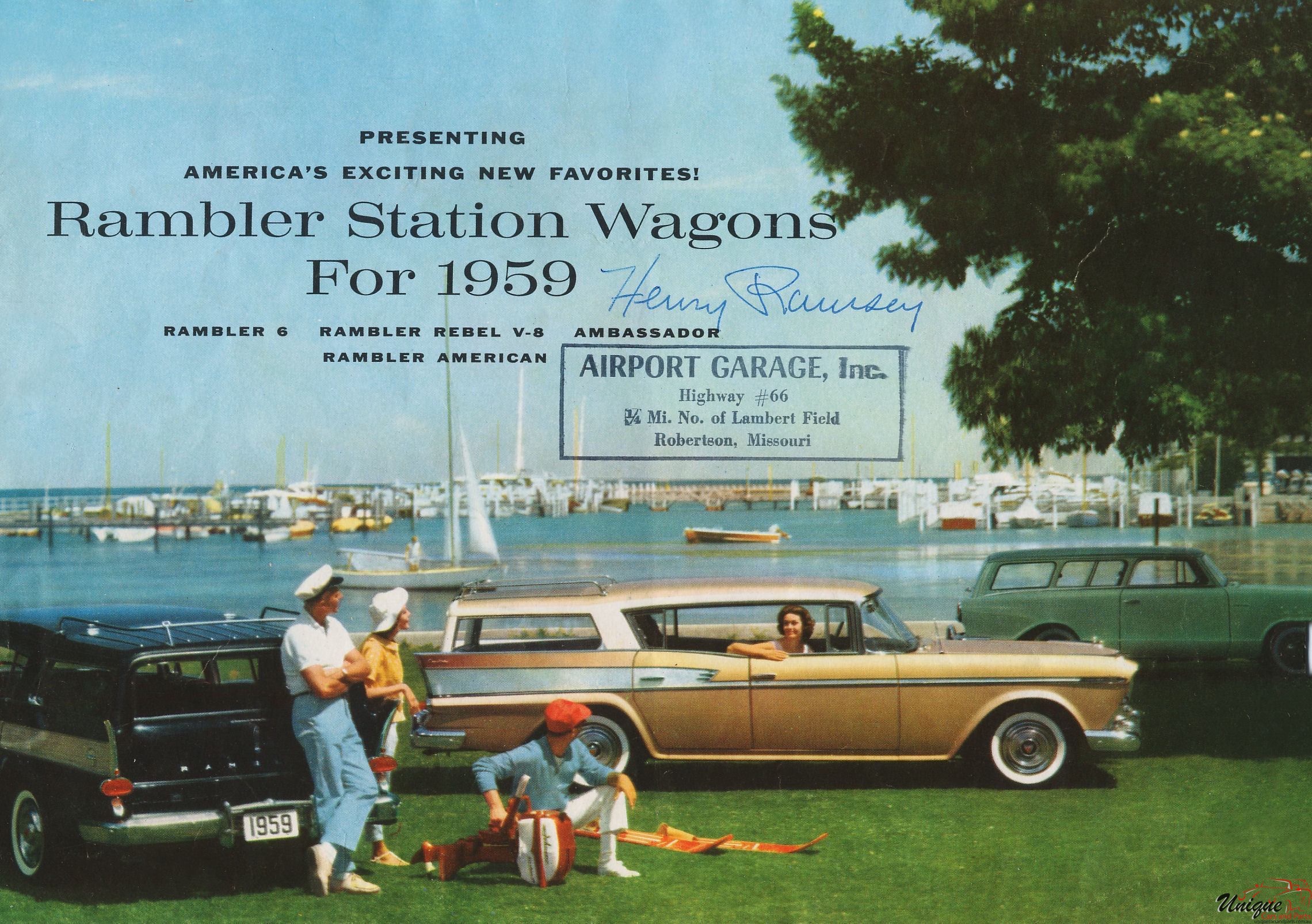 1959 AMC Rambler Wagons Brochure